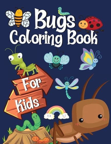 Bugs Coloring book for kids